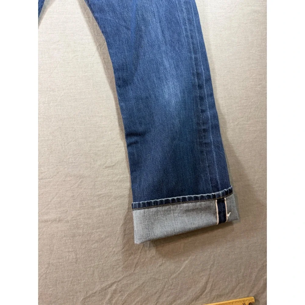 LL Bean Selvedge Denim Jeans Mens 32x32 Limited Edition No. 1176/1912 Button Fly
